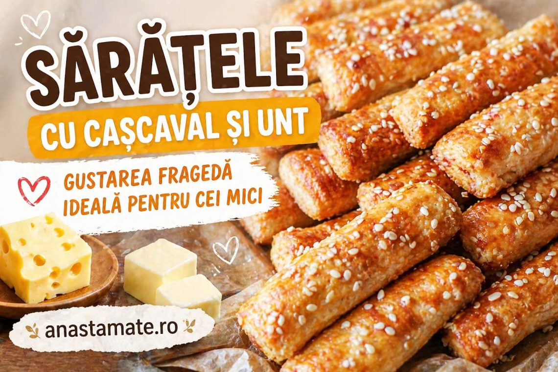 Sărățele cu Cașcaval pentru Copii